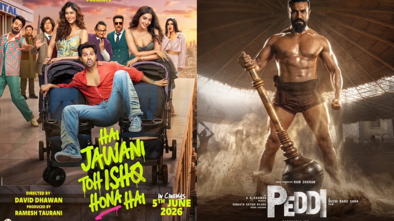 Ram Charan's Peddi vs Varun Dhawan's Hai Jawani Toh Ishq Hona Hai, which film will dominate box office?