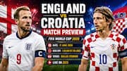 FIFA World Cup 2026, ⁠England vs Croatia Live Streaming Info: When, where and how to watch?