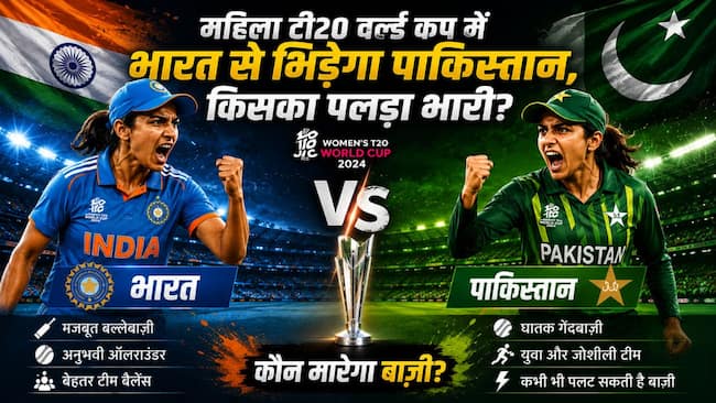 Kal Ka Match 14 June: महिला टी20 वर्ल्ड कप में भारत से भिड़ेगा पाकिस्तान , किसका पलड़ा भारी?