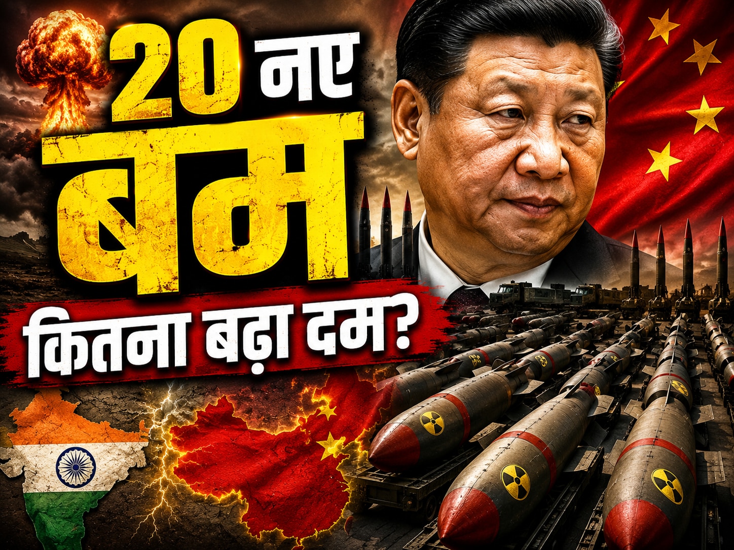भारत के 'पड़ोसी दुश्मन' ने बनाए 20 नए परमाणु बम, जानिये कितना पहुंचा हथियारों का जखीरा