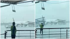 Watch: IndiGo stepladder crashes into Air India aircraft, 3 Air India planes hit by ground equipment at IGI Airport