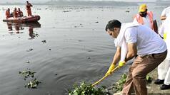 Yamuna Cleaning Video: यमुना को स्वच्छ बनाने की पहल, मंत्री बोले- साफ करने में कोई कसर नहीं छोड़ेंगे | देखिए