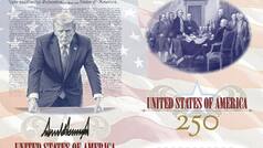 Trump unveils commemorative US passport featuring his image to honour America's 250th anniversary