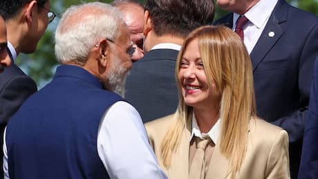 'We're most famous couple': Giorgia Meloni tells PM Modi at G7 Summit; 'Melodi' moment goes viral again; Watch | Viral Check