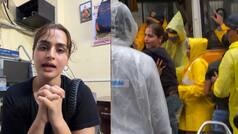 Ayesha Khan alleges Mumbai Police detained her during NEET protest: 'I was just standing peacefully' - Watch videos