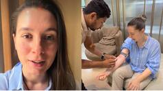 'India Living In 2050': Russian woman after availing blood testing facility at home | Viral