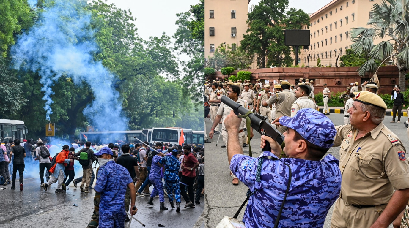 Big win for CJP protestors as Delhi Police to file FIR after Rahul Gandhi’s dharna