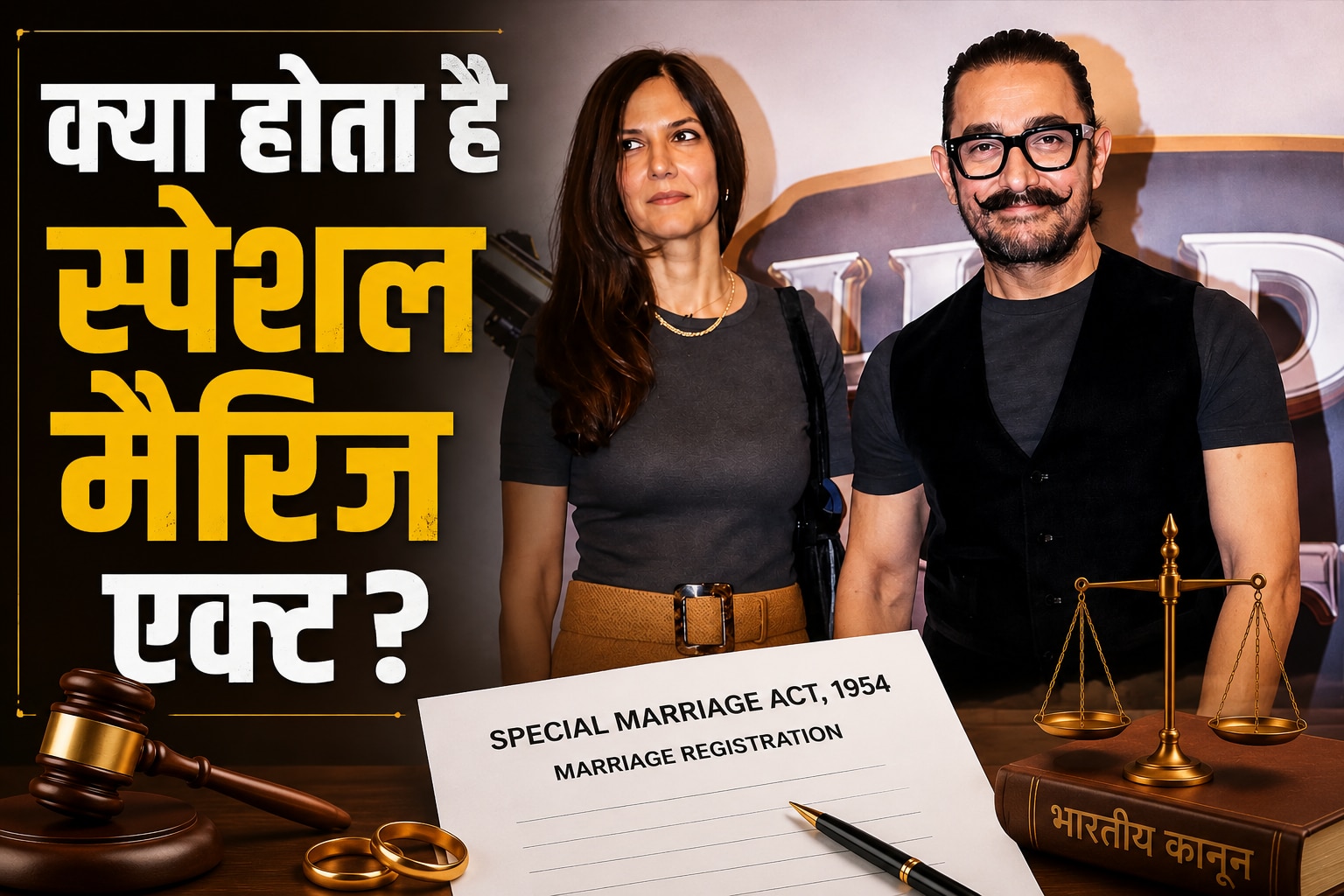 क्या होता है स्पेशल मैरिज एक्ट? आमिर खान और गौरी स्प्रैट की शादी के साथ इस कानून की क्यों हो रही है चर्चा । Explained