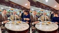 Christopher Nolan, Tom Holland, and Matt Damon’s chai break before The Odyssey Mumbai premiere goes viral; Fans say, '3 legends...'