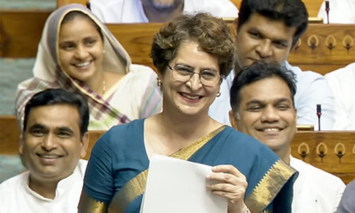 'Change the angle of your heart, not the camera': Priyanka Gandhi takes a swipe at PM Modi's viral Gen Z video