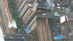 Watch: Vande Bharat cuts through heavily waterlogged Mumbai railway tracks as heavy rains lash city; Netizens react