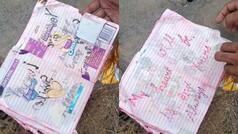 Man finds lost diary filled with heartfelt love notes and personal memories, appeals to trace owner; Internet says, 'Hamari to Naseeb mein...'