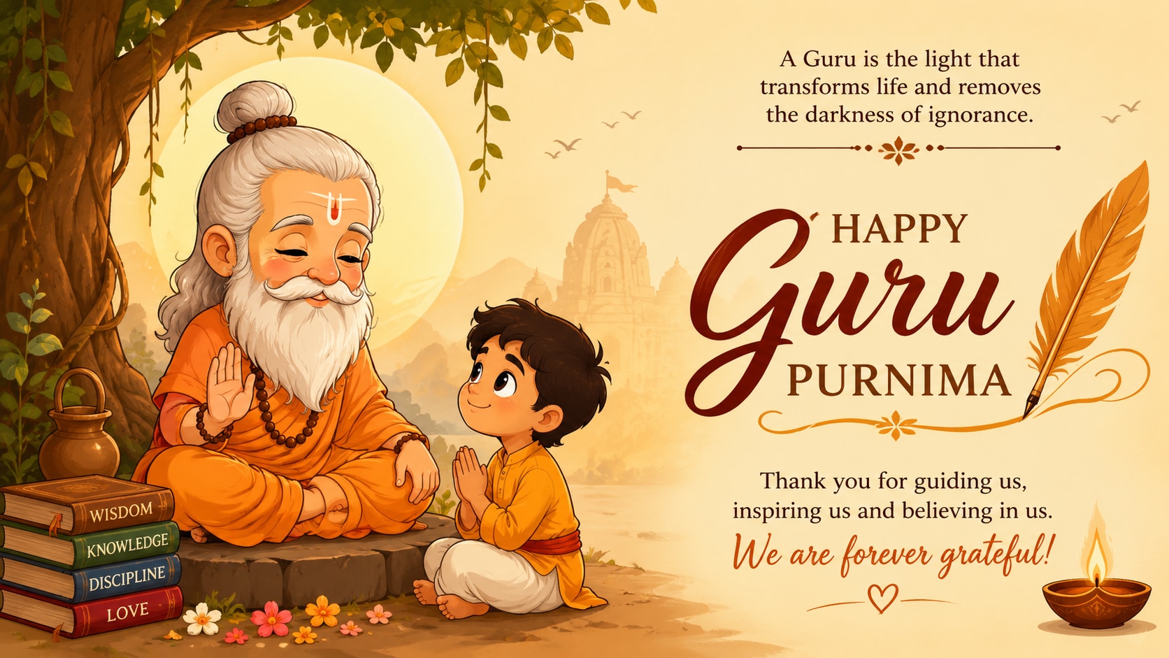 Happy Guru Purnima 2026: 30 Heartfelt wishes, messages, quotes and greetings to share and thank mentors