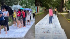 'When you don't have time for adventure, it comes to your doorstep': IIT Roorkee students find creative ways to travel around campus after heavy rains | Viral