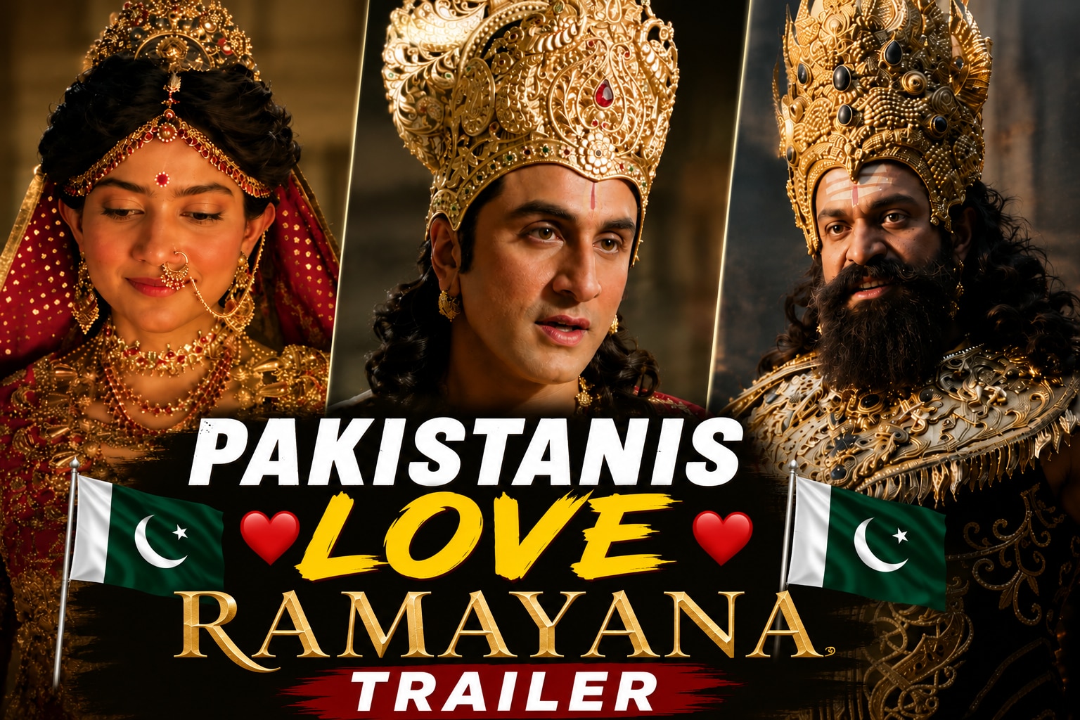 Ramyana trailer gets love from Pakistan; Youtubers praise Ranbir Kapoor, Yash and Sai Pallavi -Watch reactions