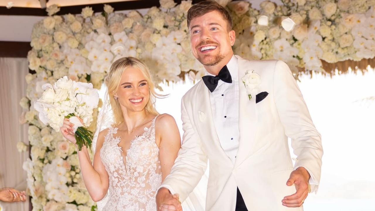MrBeast marries longtime girlfriend Thea Booysen in private island wedding, shares first photos