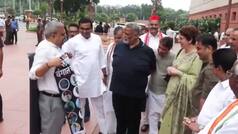‘You took them from Congress’: Priyanka Gandhi takes a dig at Kalyan Banerjee over rebel MPs during Parliament protest | Video
