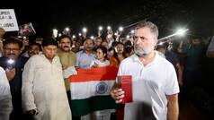 CJP Students Protest: गांधी स्मृति तक राहुल और विपक्षी सांसदों का मार्च, छात्रों पर लाठीचार्ज का किया विरोध