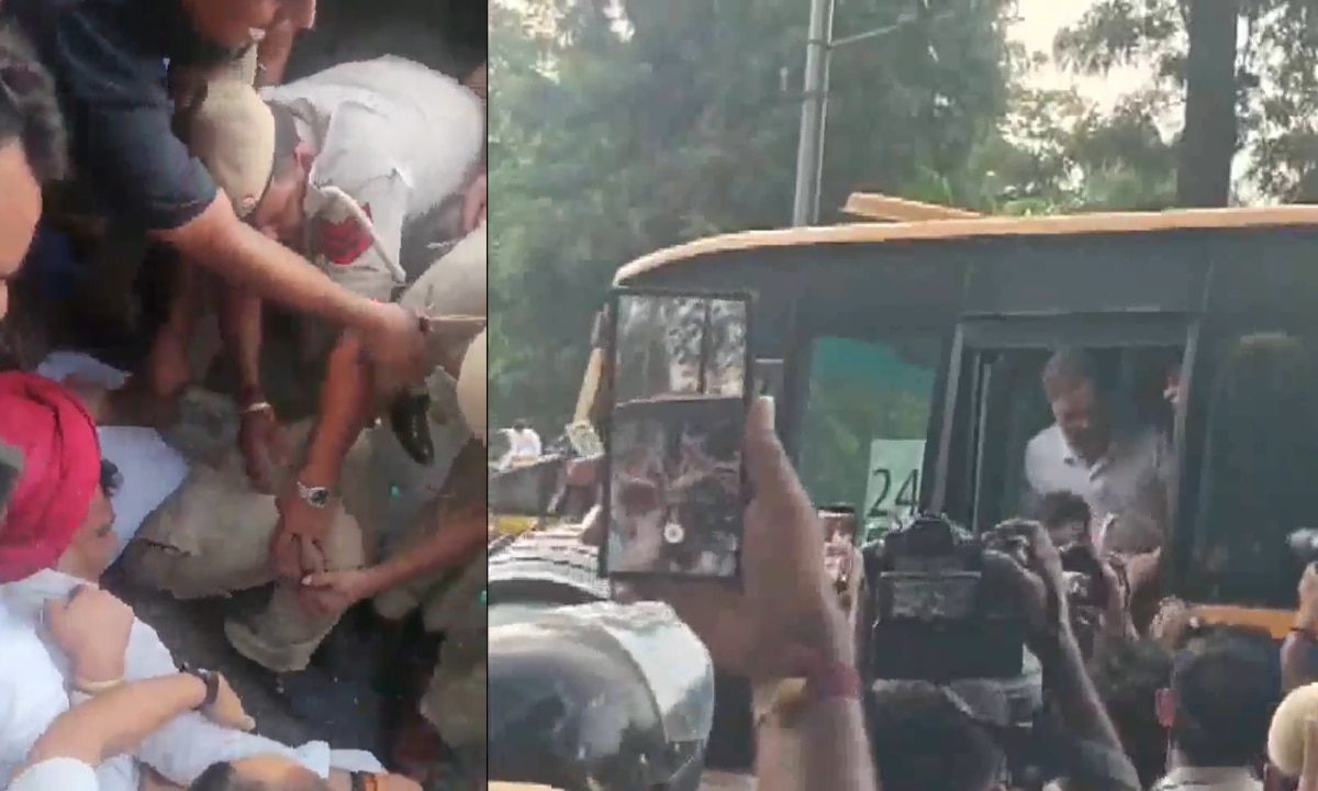 Congress leader Rahul Gandhi detained near PM Modi's residence amid protest
