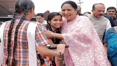 Delhi CM distributes bicycles to more than 3,000 Class IX government schools girl students under Vidya Vahini Yojana