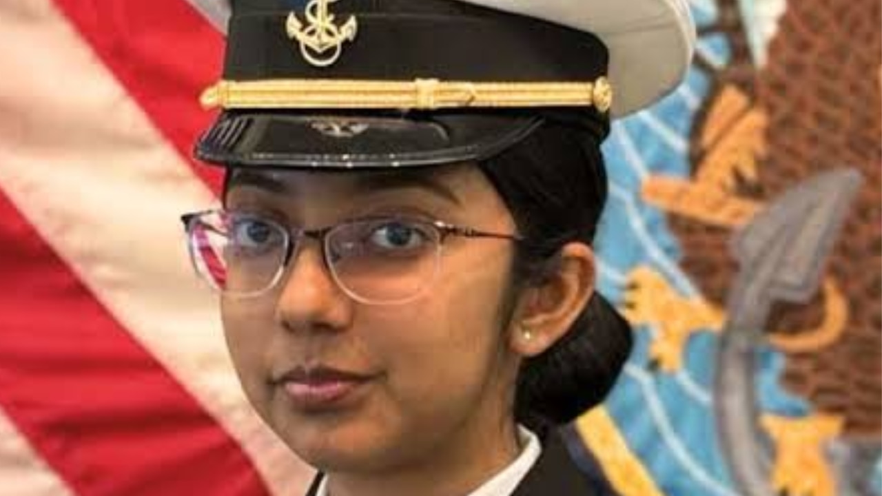 Meet Riddhi Chauhan, 17-year-old commanding 300 US Navy cadets