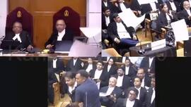 Petitioner calls judges ‘Judicial Servants’, throws papers in court; Supreme Court shows restraint