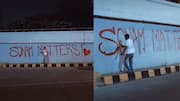 ‘Sonam Matters’: Delhi flyover graffiti brings Wangchuk’s protest back into focus | Watch video