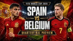 FIFA World Cup 2026 Quarterfinal, ⁠Spain vs Belgium Live Streaming Info: Star-studded Belgians look to upset Spanish Armada