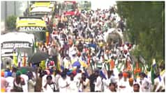 Farmers’ Protest HIGHLIGHTS: Punjab farmers hit the road, Shambhu, Khanauri borders sealed, section 163 imposed, traffic diverted on NH-44