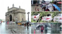 Mumbai rain Highlights: City on high alert, WFH advised, waterlogging, potholes halt paralyse city, are school closed? - IMD issues Orange alert