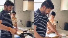 WATCH: 'On special demand' Telangana CM Revanth Reddy turns chef for the day, makes puris for grandson; Heartwarming video wins internet