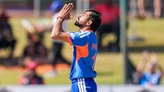 Prince Yadav walks off the field moments after completing brace against Zimbabwe in defense of mammoth 220