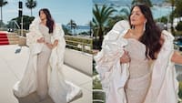 Aishwarya Rai's unseen Cannes 2026 look in white gown with 7000 pearls goes viral; fans call her 'Queen of Cannes' - Check reactions