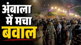 अंबाला में किसानों और पुलिस के बीच भिड़ंत, सिख नेता पर हमले के आरोपियों की रिहाई की मांग कर रहे थे प्रदर्शनकारी