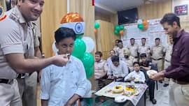 Watch: 9-year-old Boy’s birthday wish to celebrate at police station comes true; Heartwarming video goes viral