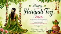 Happy Hariyali Teej 2026: 50 wishes, WhatsApp messages and greeting ideas to share with friends and family