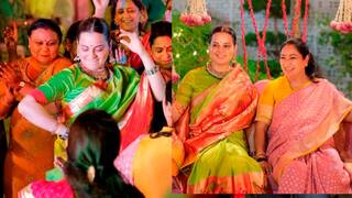 Hariyali Teej 2026: Kangana Ranaut brings green glam with a dose of desi handloom at CM Rekha Gupta’s celebration - PICS
