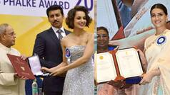 Kangana Ranaut criticised Kriti Sanon’s outfit, now her old National Award look in off-shoulder gown sparks debate