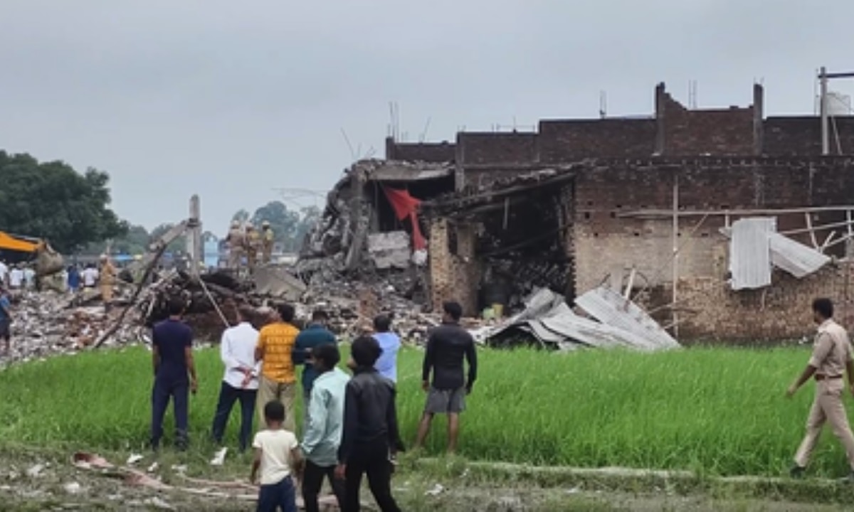 Massive blast rips through Kaushambi firecracker unit as 11 killed, rescue operations underway