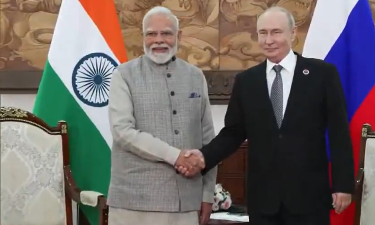 'Shift from endless war to the end of war': PM Modi meets Russian President Putin on sidelines of SCO Summit in Bishkek, calls for peace