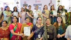 Delhi CM Rekha Gupta inaugurates 'Arpan' donation centre for old clothes at Punjabi Bagh West Metro Station