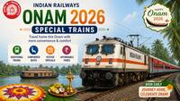 Onam: Indian Railways to run 112 special train trips between Kerala and other states’ major cities; details inside