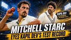 Mitchell Starc eyes MASSIVE record of Indian legend Kapil Dev in first Test vs Bangladesh