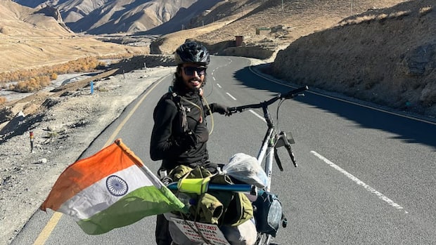 No front wheel, 11000 km journey and a powerful message: Kerala cyclist's unusual mission to Everest base camp has bigger purpose; WATCH viral video