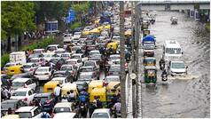 Delhi weather: Rain provides relief to residents, traffic impacted at various routes