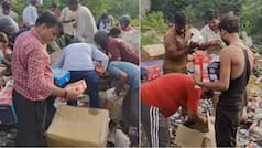 Viral video: People loot expired chocolates from Kanpur garbage dump, internet jokes 'Free mai zeher nahi milta, yahan chocolates mil rahi'
