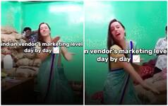 30-second viral video: WATCH Chennai shopkeeper hires dancer to attract customers - potato, onion marketing goes viral on internet
