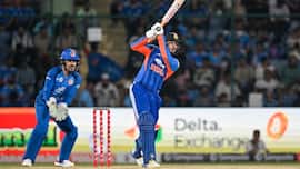 WATCH: Abhishek Sharma goes berserk, smashes 82 as India thrash Afghanistan in first T20I