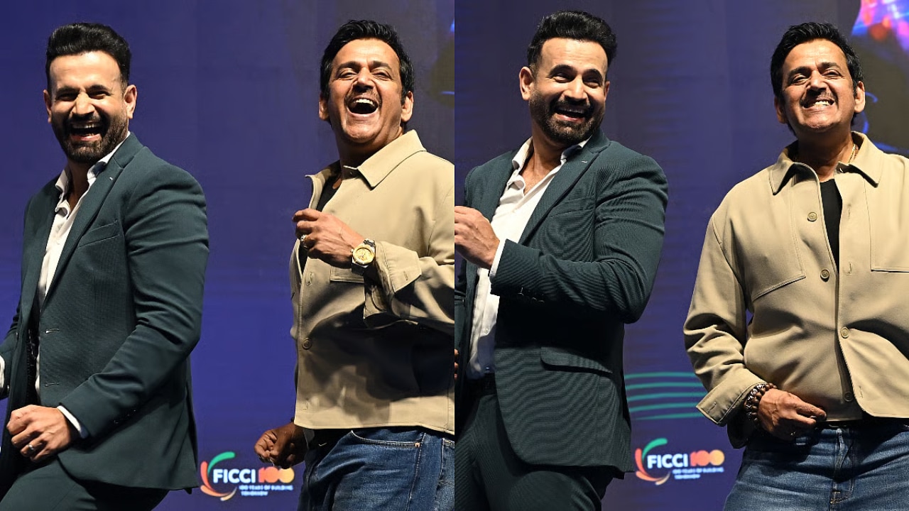 Ravi Kishan grooves with Irfan Pathan at FICCI Frames 2026, recreates viral dance move- Watch