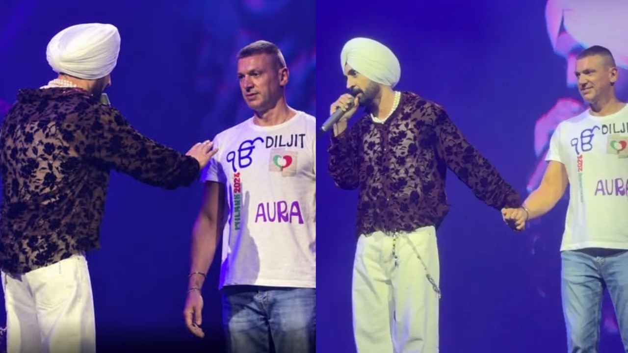 Diljit Dosanjh's reaction after fan wears T-shirt pairing his name with sacred Sikh symbol goes viral